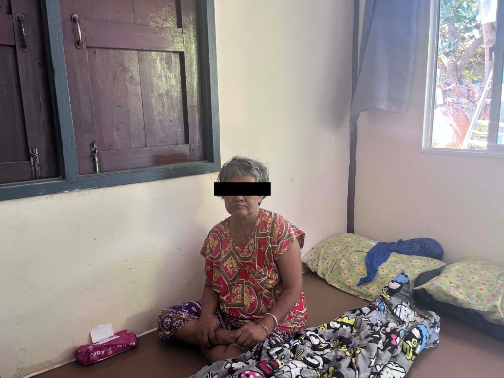 “คุณป้าสุขภาพแข็งแรง ช่วยเหลือตัวเองได้บ้าง แต่ยังมีหลานและครอบครัวคอยดูแลอย่างใกล้ชิด”