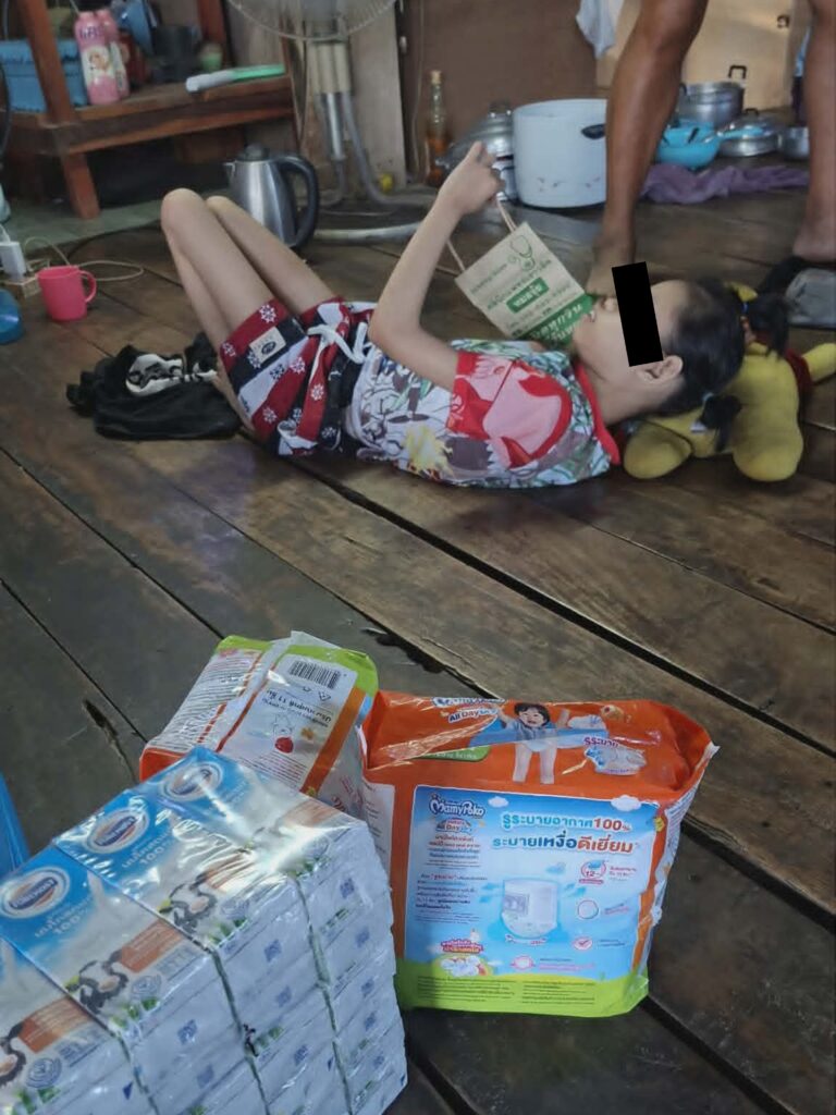 “ขาดรายได้ แต่เพื่อให้ร่างกายกลับมาแข็งแรงจึงต้องหยุดงานรับจ้าง”